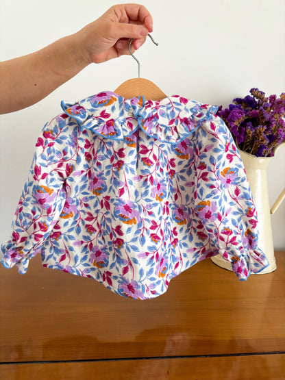 Floral Muslin Blouse