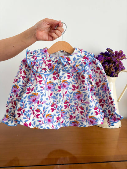 Floral Muslin Blouse