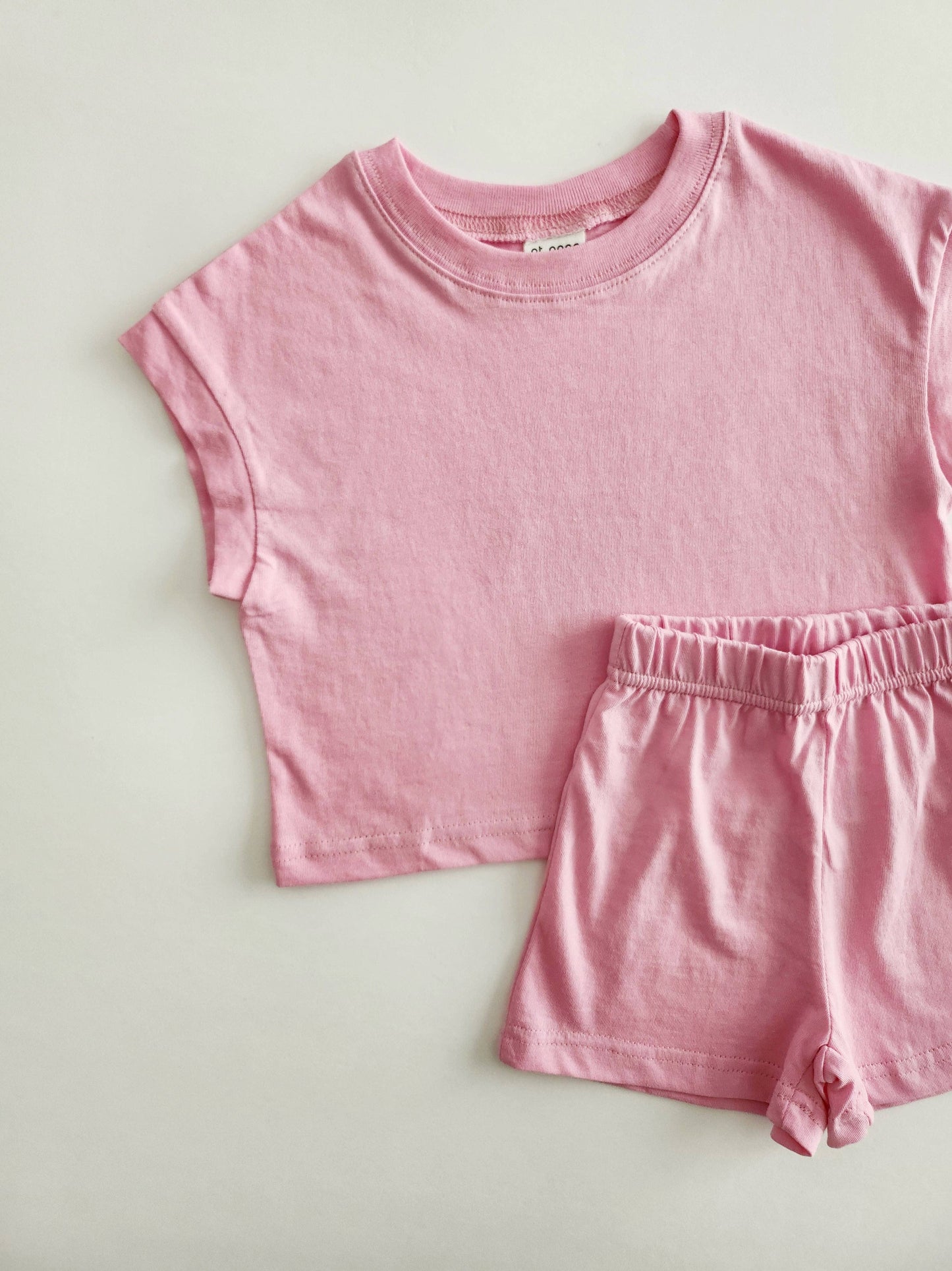 Kids Muscle T-Shirt and Shorts Set