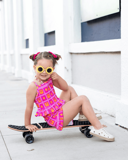Palms & Frills Girls Two Piece Set